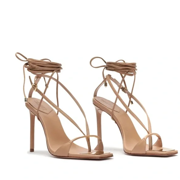 Schutz Sandal Heels - Picture 2 of 8